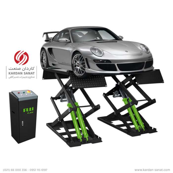 جک قیچی تعمیرگاهی روکار 3 تن پولی PL-B30 - Image 3